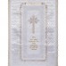 КО1036 Комплект погребальный с вышивкой "Крест с молитвой"