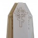ГР66 Гроб №66 шестигранный лакированный (белый)