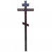 КС-16 Крест сосновый лакированный "Вечная Память большой темный"